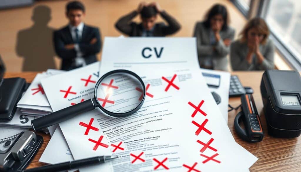 erreurs à éviter dans un CV