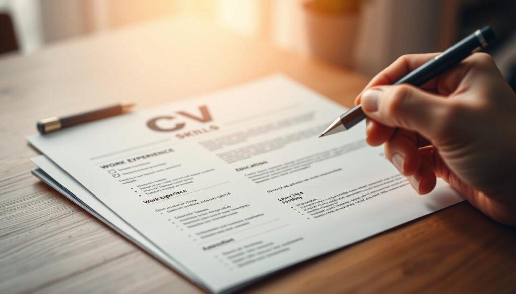 modèles de cv compétences