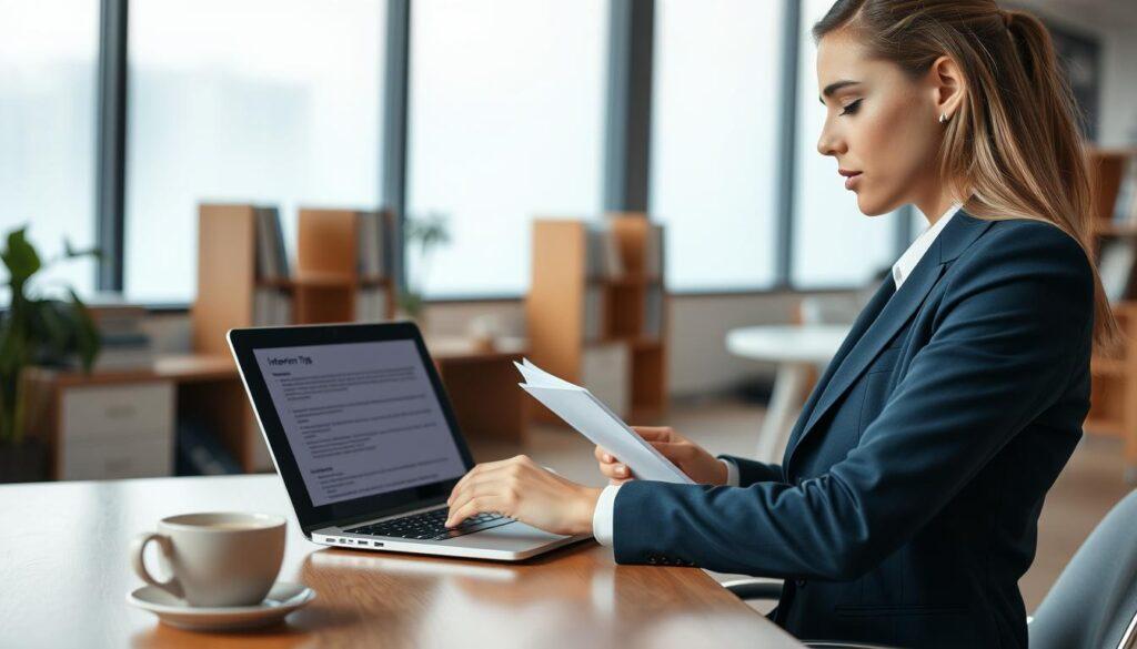 préparation entretien d'embauche