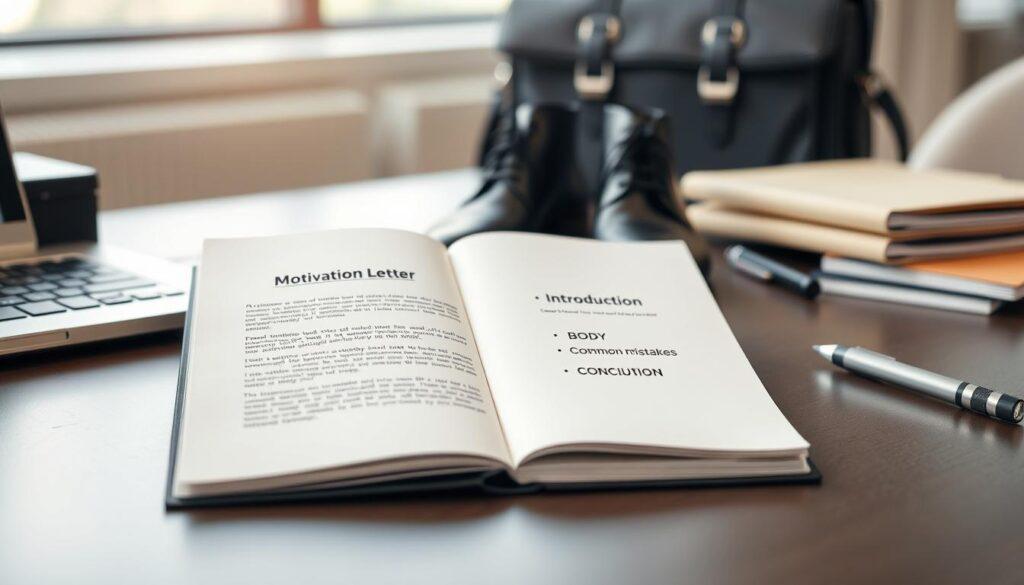 structure contenu lettre motivation