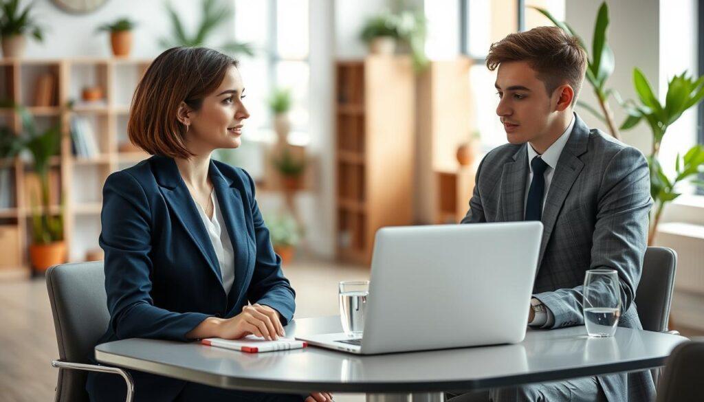 entretien blanc simulation